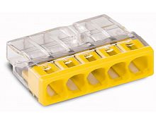 Клеммы WAGO 2273-205 (5Х2,5мм2) (упаковка 100шт.) без пасты картинка 